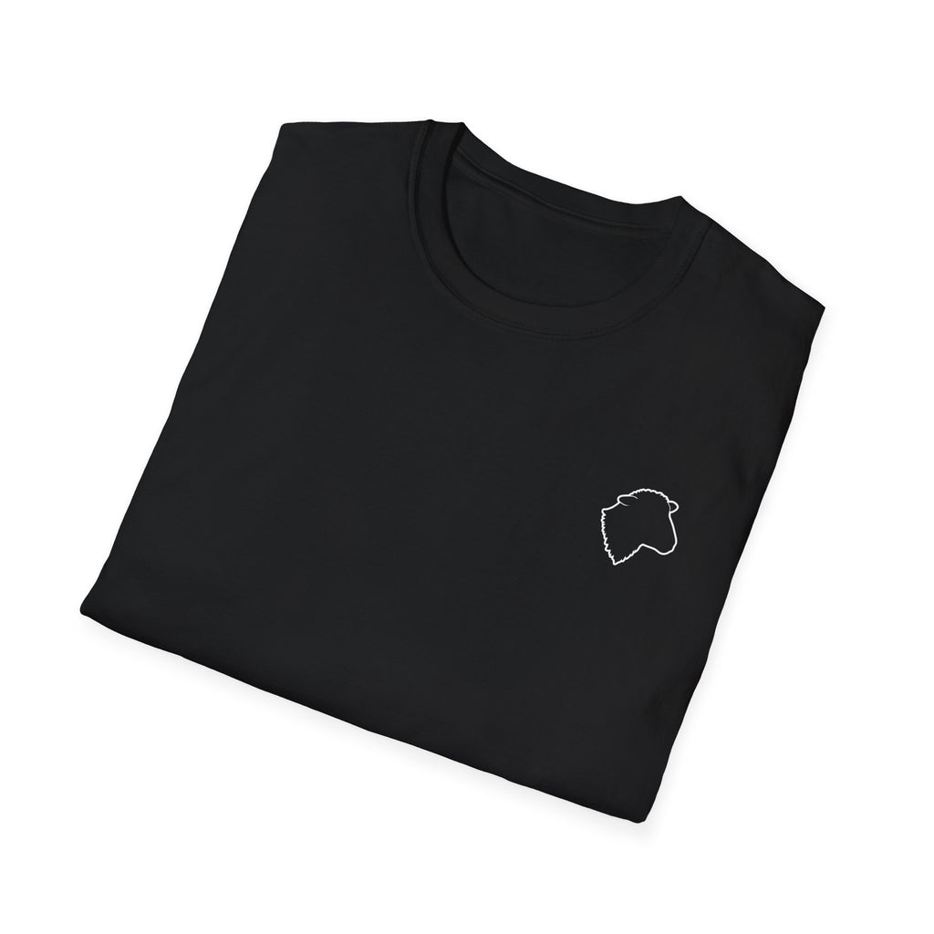 Stop Following The Crowd T-Shirt — Minimalist Back Quote Tee