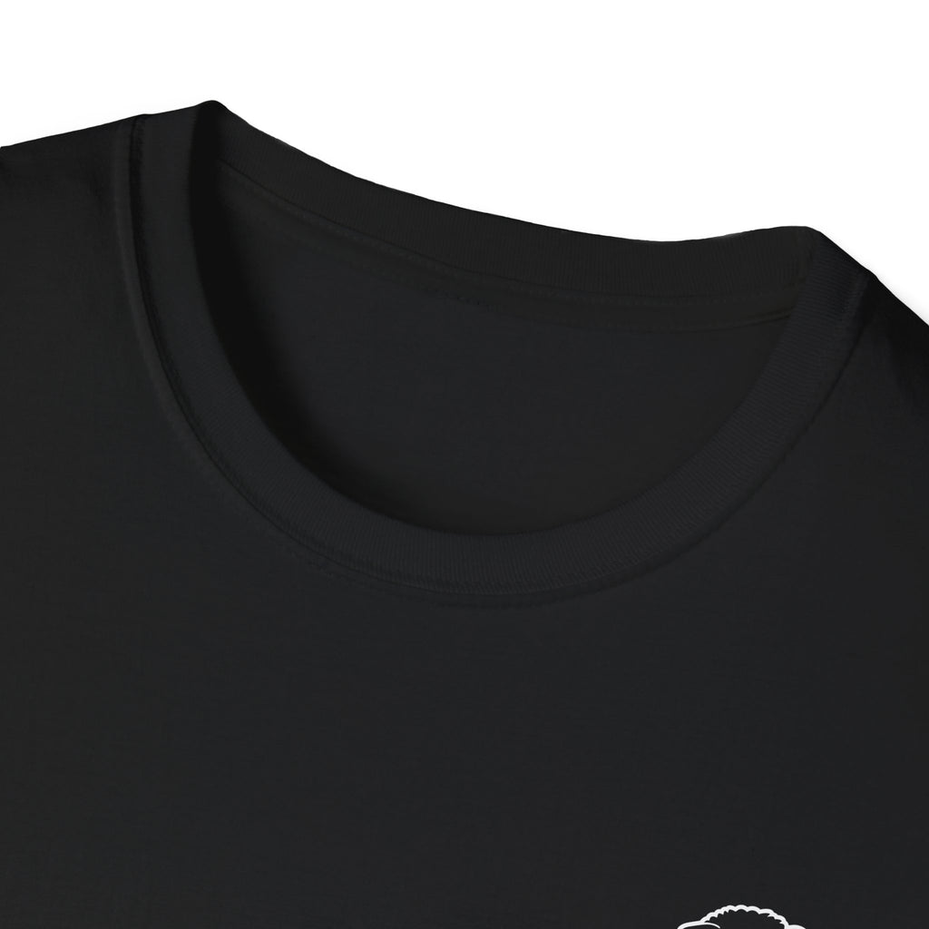 Stop Following The Crowd T-Shirt — Minimalist Back Quote Tee